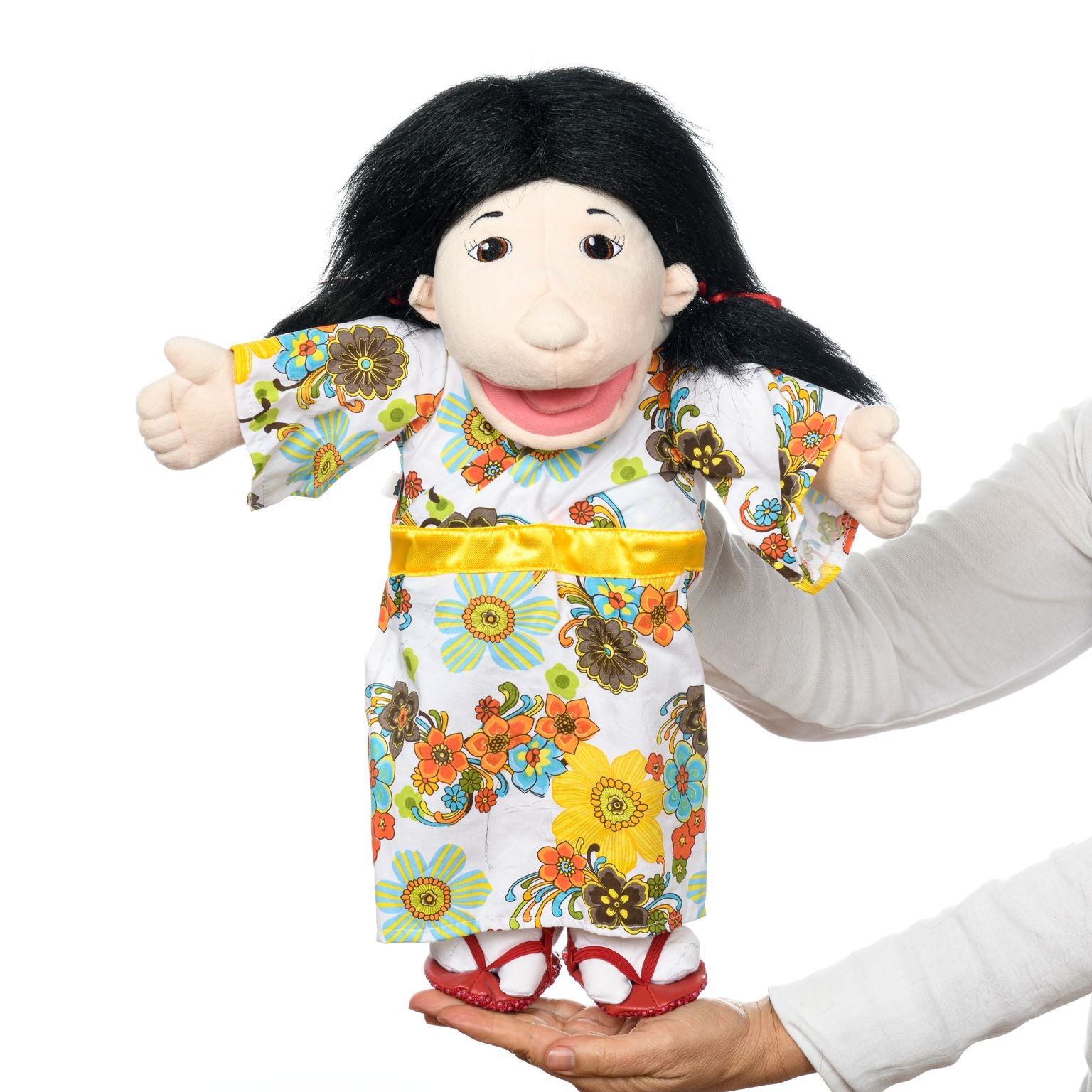 Hand Puppet - Girl, Japanese Costume