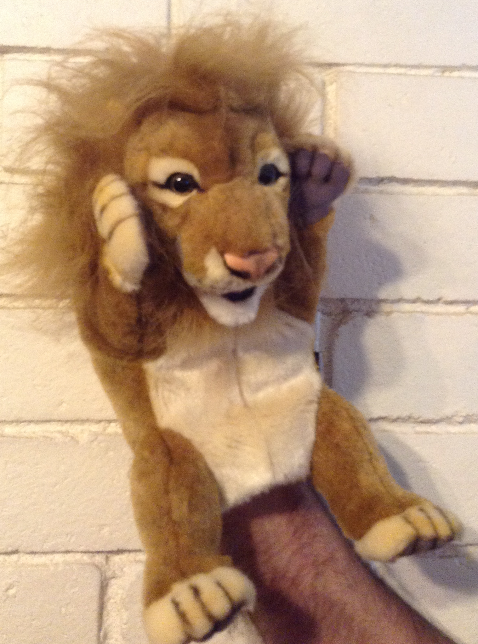 Hansa Hand Puppet - Lion