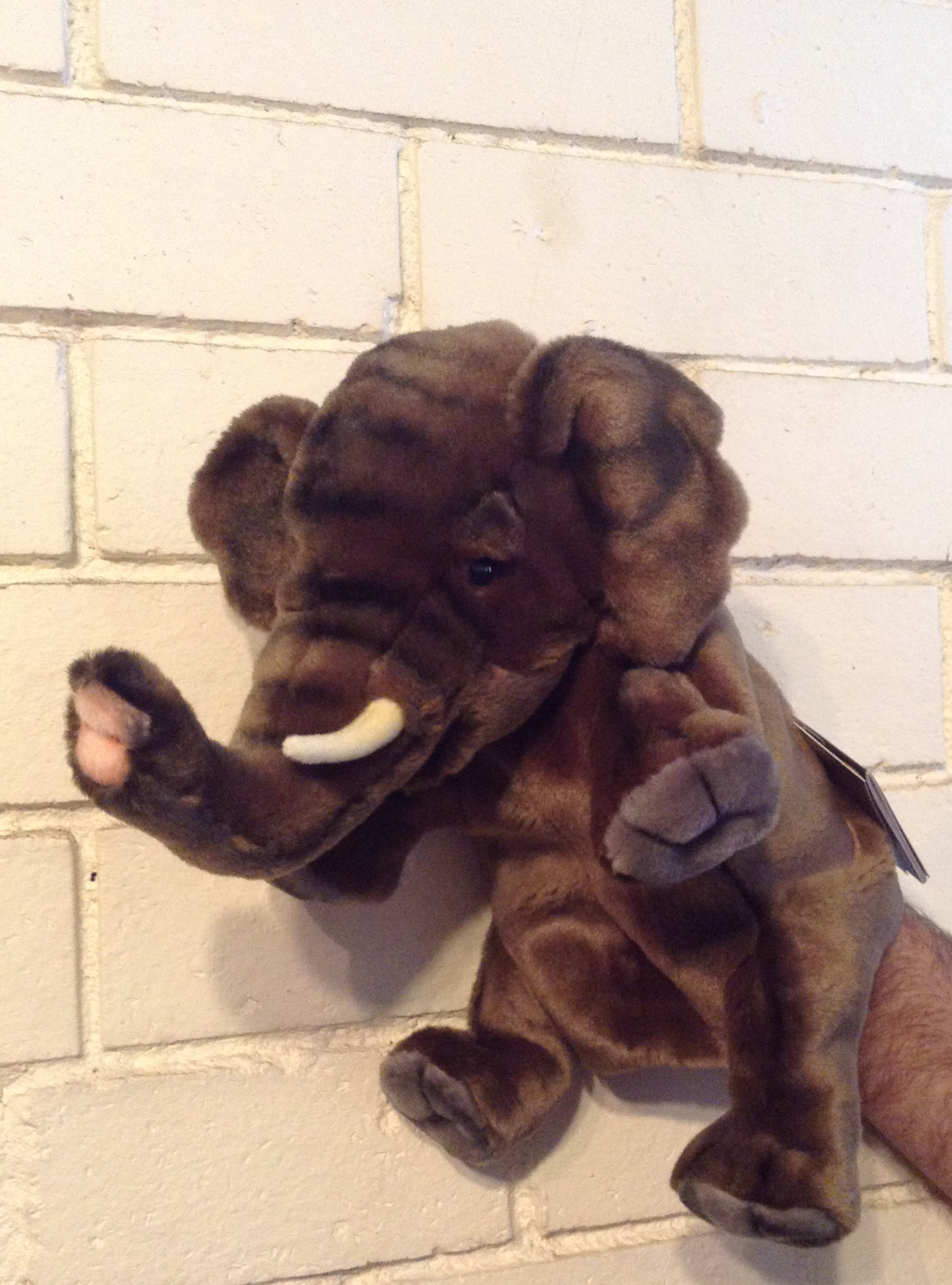 Hansa Hand Puppet - Elephant