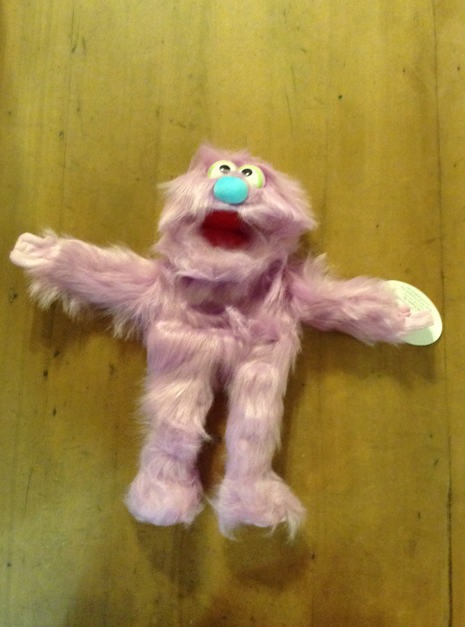 Hand Puppet - Light Purple Monster