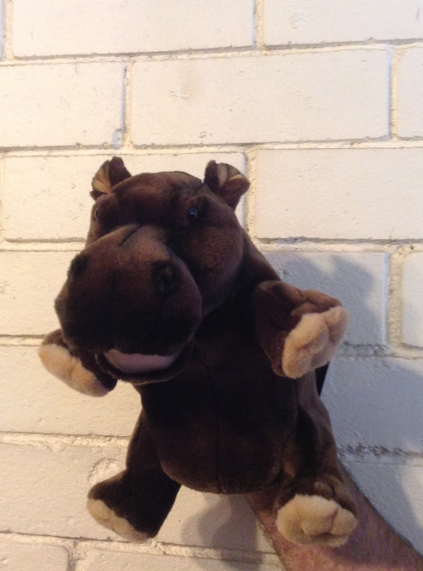 Hansa Hand Puppet - Hippo