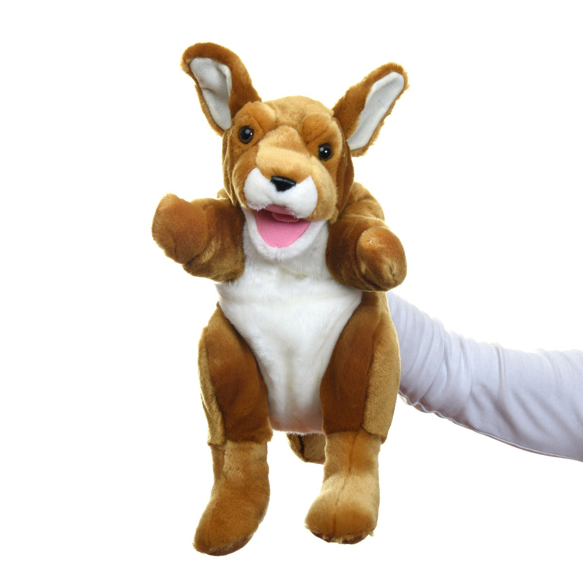 Hand Puppet Kangaroo and Joey Hanzon Puppets