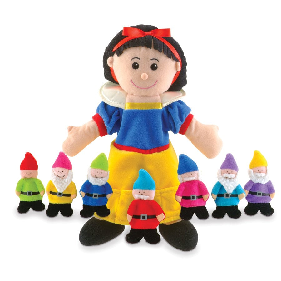 Snow White and the Seven Dwarfs Puppet Set