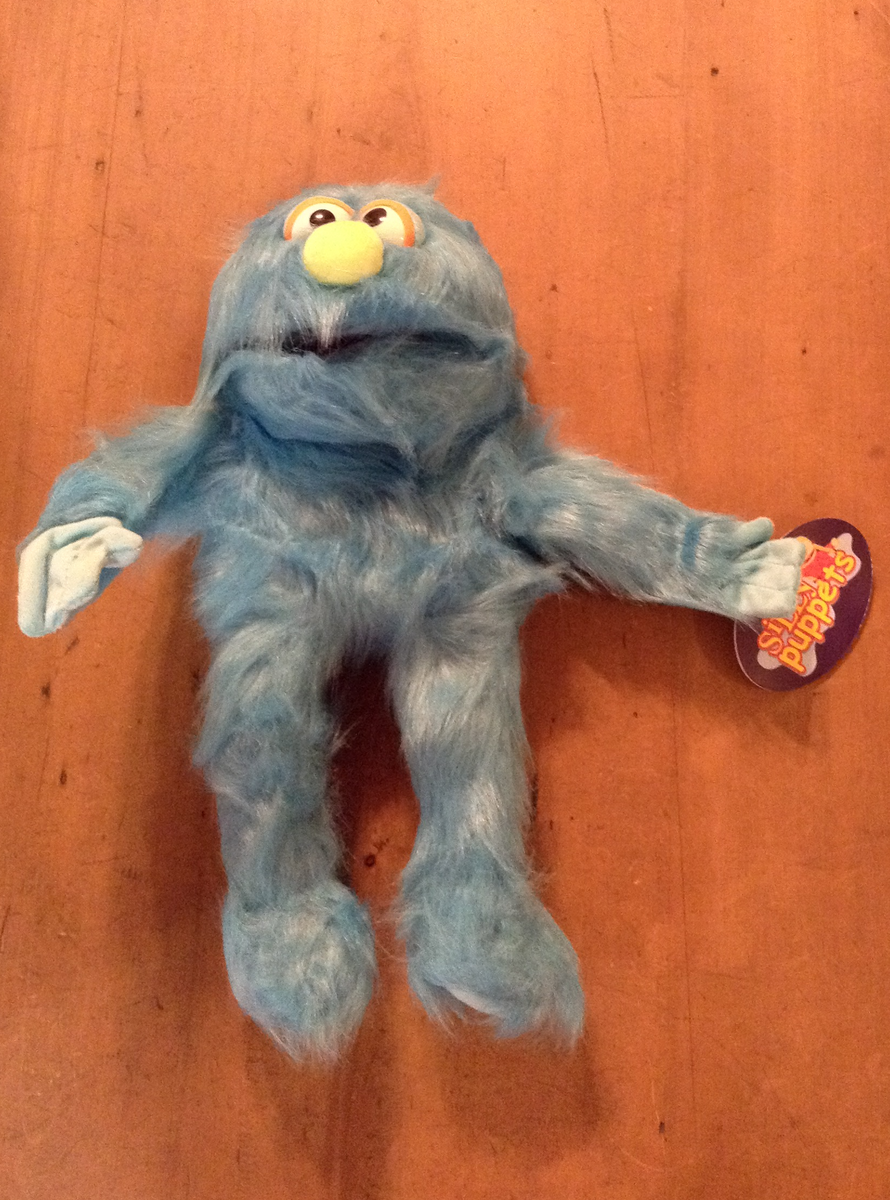 Hand Puppet Blue Monster Hanzon Puppets