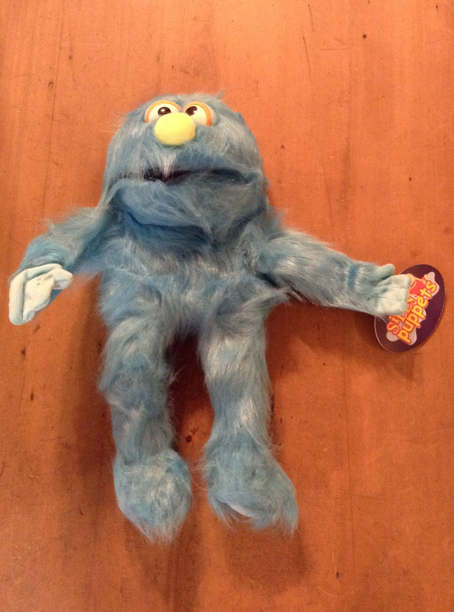 Hand Puppet - Blue Monster