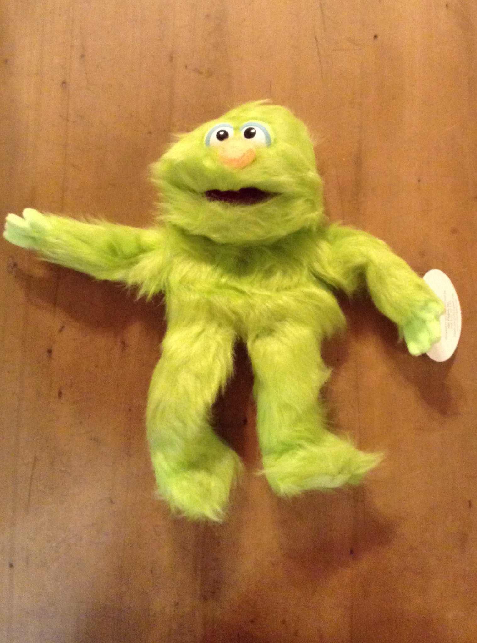 Hand Puppet - Green Monster