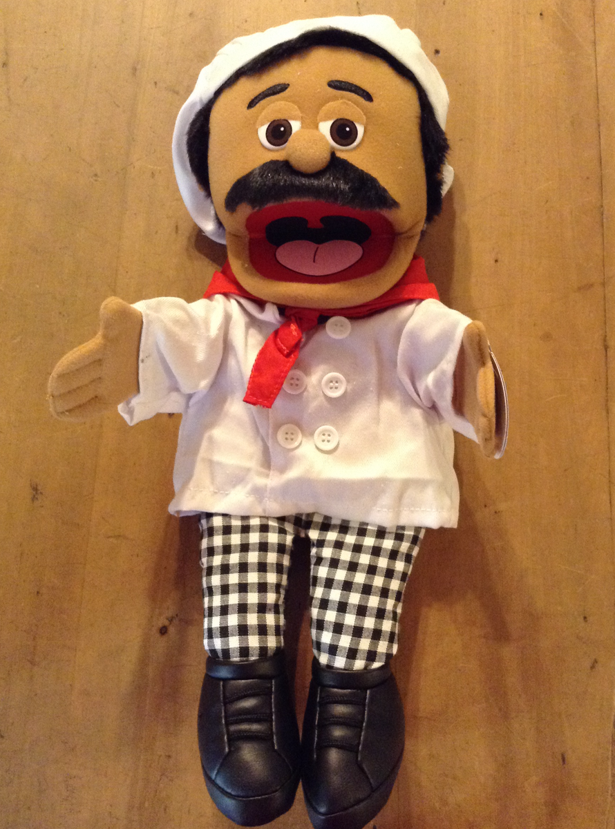 Cheff Hand Puppet Hand Puppet - Chef – Hanzon Puppets