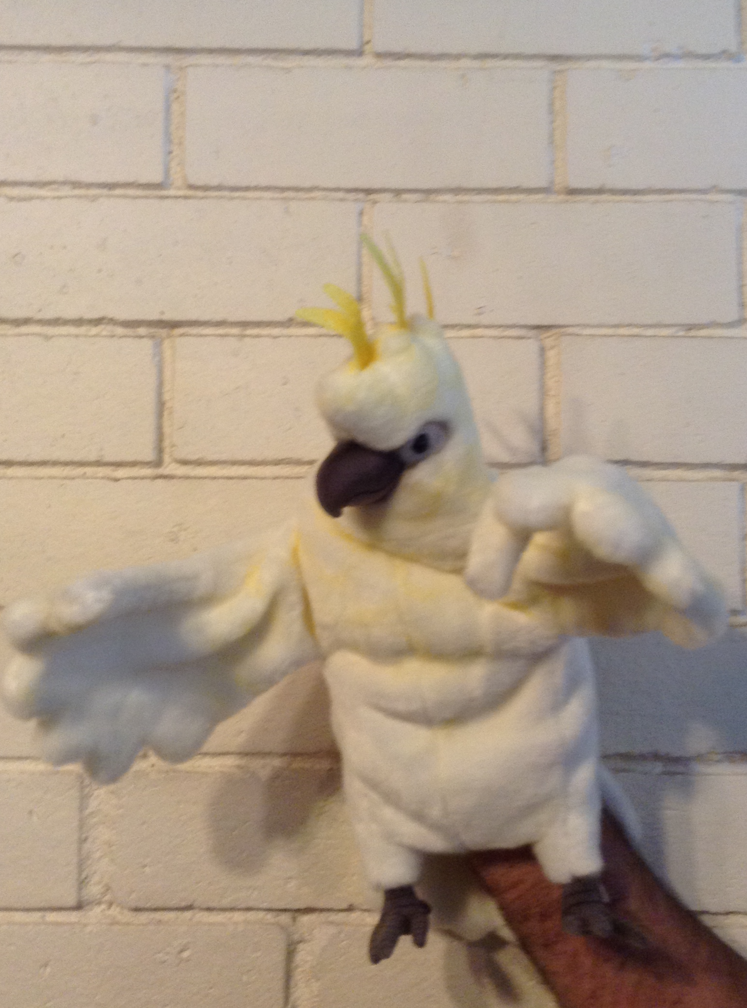 Hansa Hand Puppet - Cockatoo