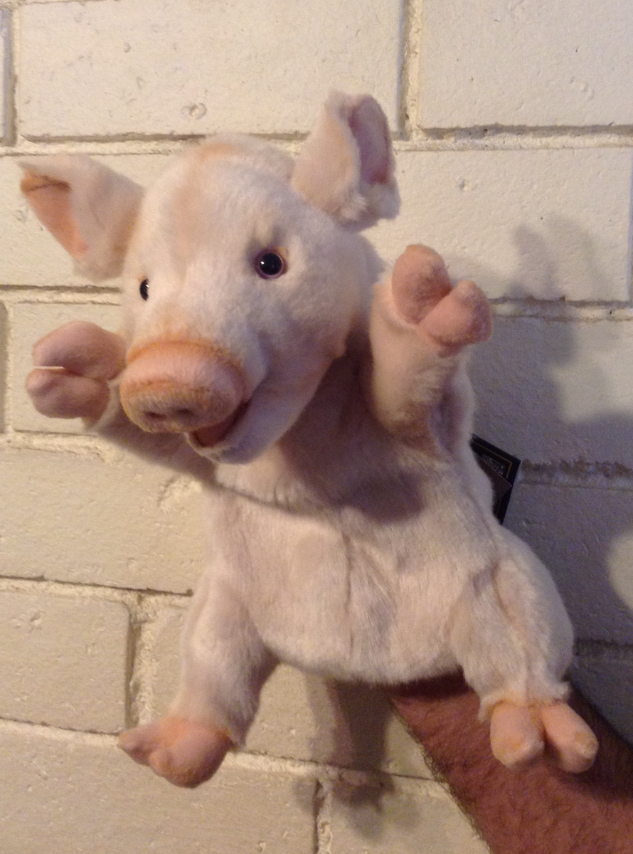Hansa Hand Puppet Pig Hanzon Puppets