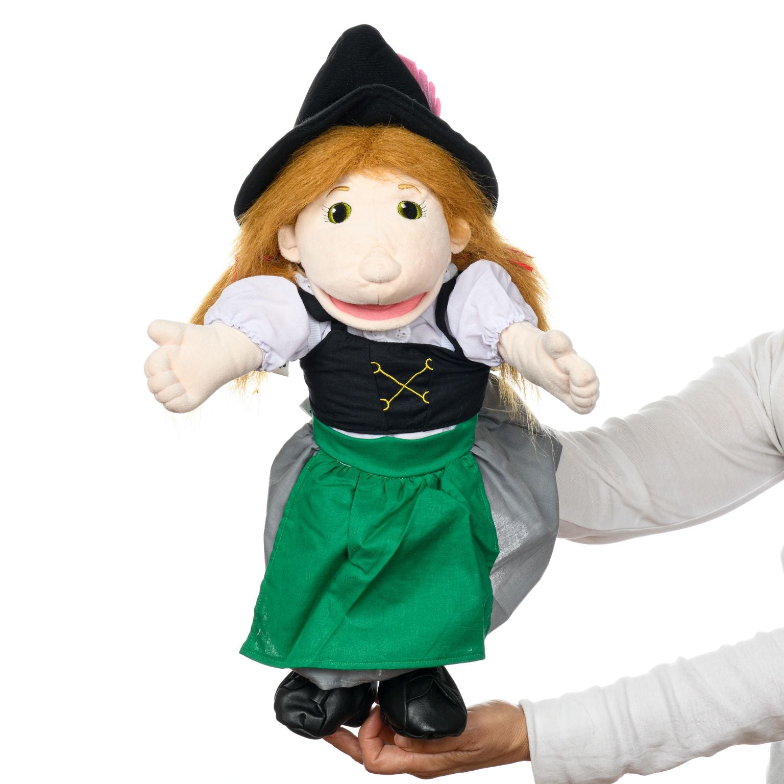 Hand Puppet - Dressed in traditional German Folk Costume